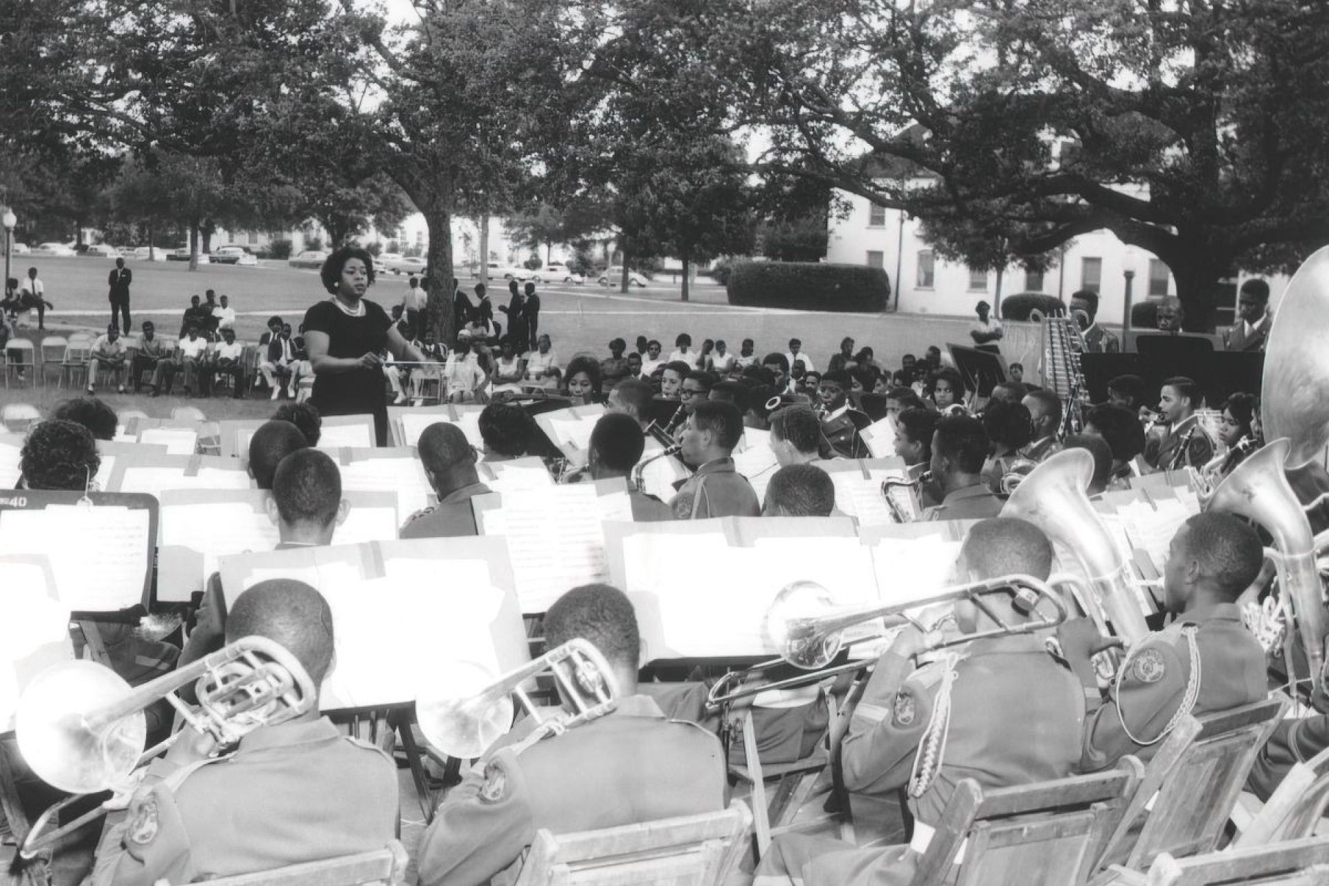 Carver Sr. High Band at Dillard University